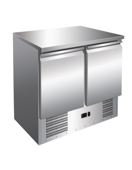 Mesa GN1/1 2 Puertas Refrigerada Compacta de 900 x700 x860h mm PEKIN S901
