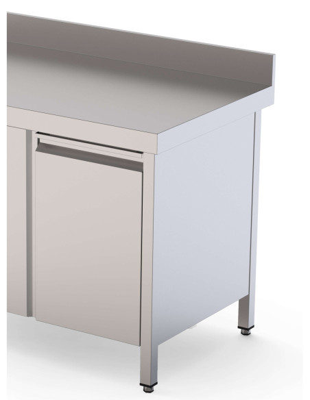 Módulo de Cajón Acero Inoxidable Gran Capacidad Para Mesa Fondo 700 465x610x590h mm WTA070590DH