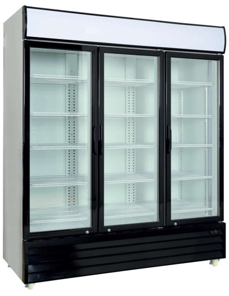 Armario Expositor Refrigerado 1600 litros 3 Puertas Batientes de Vidrio de 1720 x730 x2060h mm PEKIN CST1600