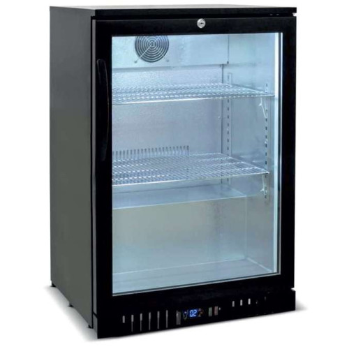 Botellero Expositor Contramostrador 1 puerta pivotante de 600 x520 x900h mm PEKIN BB-1