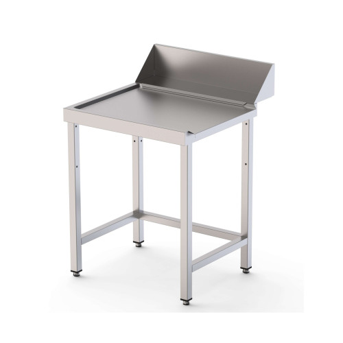 Mesa Acero Inoxidable Para Lavavajillas De Entrada y Salida Sin Estante 1100x750x800h mm IS17511DWOUTS0
