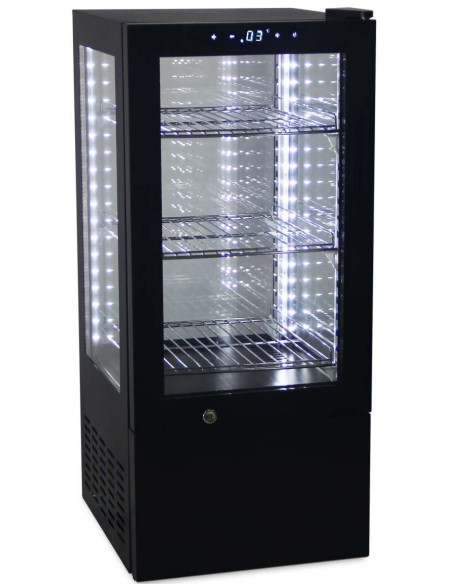 Armario Expositor Sobremesa 65 litros de 370 x410 x800h mm PEKIN G-65