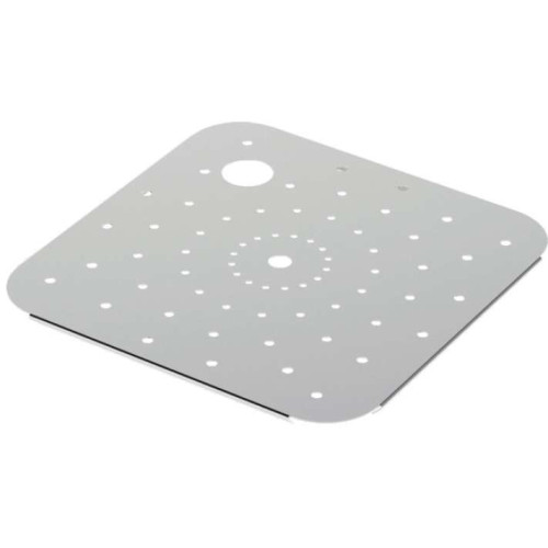 Fondo Perforado Acero Inoxidable 400x400 mm ISA400400PB