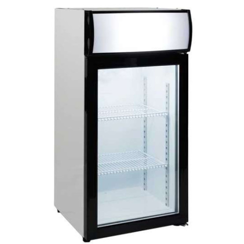 Expositor Sobremesa Congelación 80 litros 1 Puerta de 470 x460 x1000h mm PEKIN FT-80L