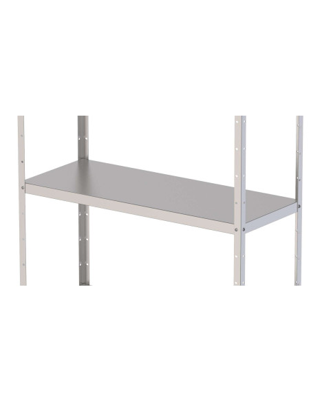 Estante Adicional Acero Inoxidable Para Estantería De Pie Fondo 500 800x500 mm FS0800500AS