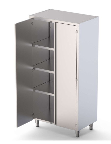 Armario de Pie Acero Inoxidable Con 1 Puerta Abatible 600x600x2000h mm FC0660200SW