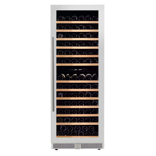 Armario Cava de Vino 2 temperaturas 140 botellas 595X700X1605h mm PEKIN W-140