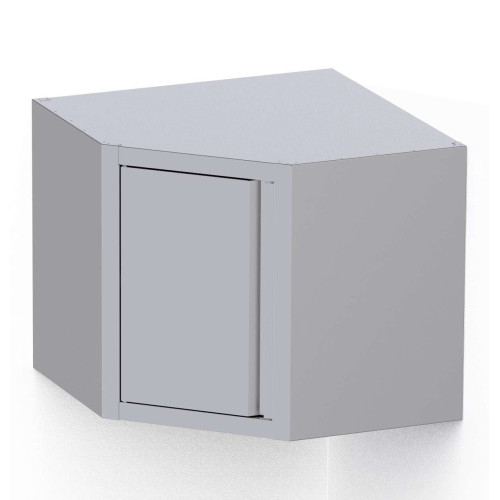 Armario Mural Acero Inoxidable Rinconero 700x700x600h mm WMC070460AN