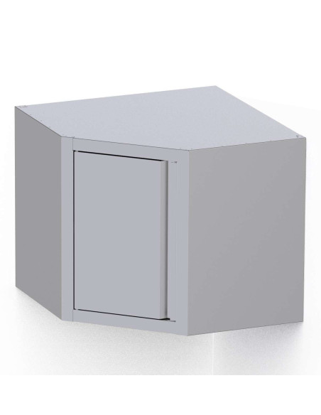 Armario Mural Acero Inoxidable Rinconero 700x700x600h mm WMC070460AN