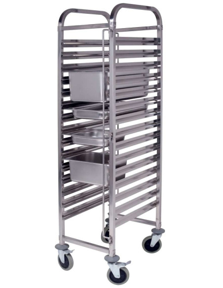 Carro Bandejero de 380x550x1735h mm PEKIN CARRO15GN1/1