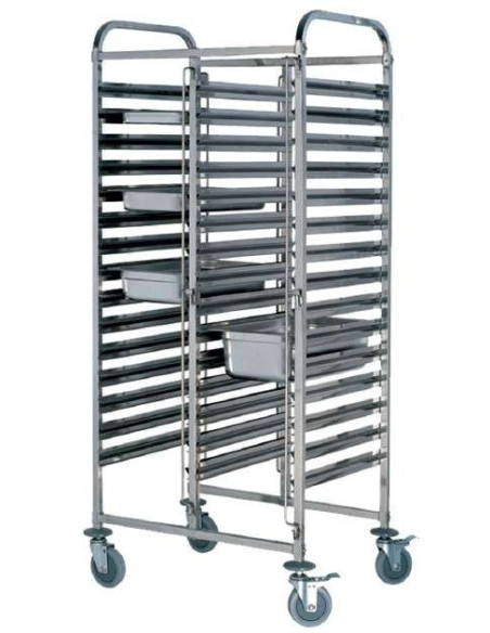 Carro Bandejero de 740x550x1740h mm PEKIN CARRO1515GN1/1