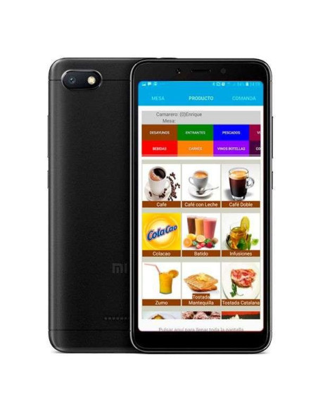 Smartphone táctil con sistema Android, 16Gb almacenaje y 2Gb memoria interna