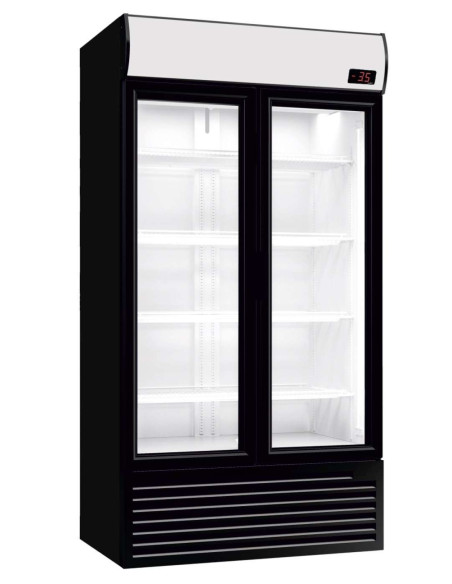 Armario Refrigerado SUBZERO -3,5º/+1ºC 2 puertas Batientes de Cristal 920 Litros Línea MANISA INOVA 1000SZ