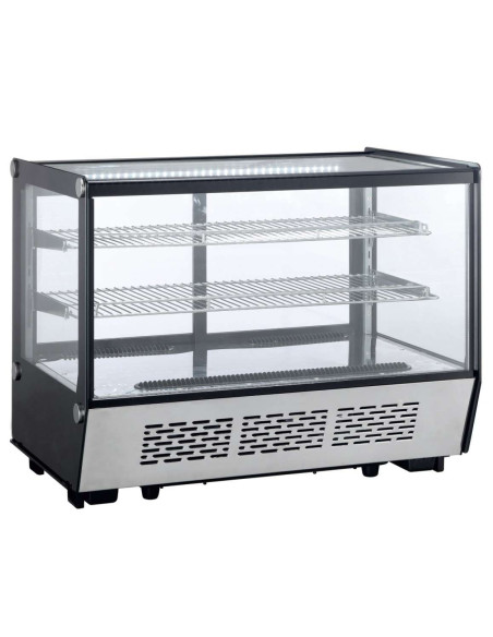 Vitrina refrigerada sobremostrador Cristal Recto 888X568X686h mm Línea Pekín XCW160Z