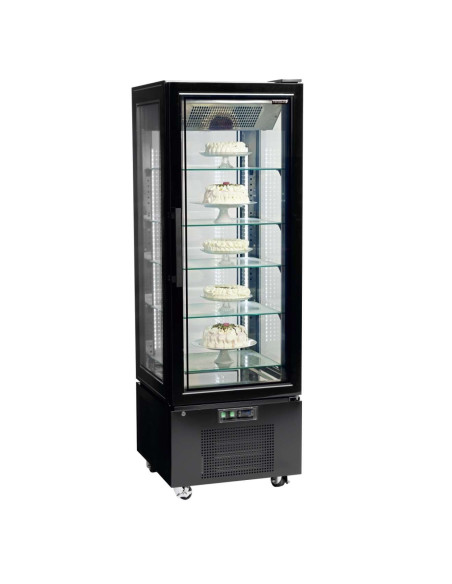 Armario Congelación Ventilado Total 4 Caras de Cristal con 5 estantes 650X650X1950h mm Línea VIBORG UPD400-F