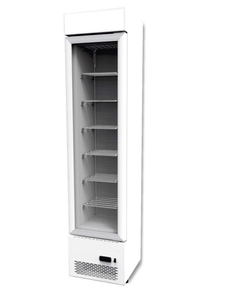 Expositor Refrigerado Congelados Estático Tipo Slim 110 Litros 400 x 480 x 1870h mm SF110 Línea Córdoba