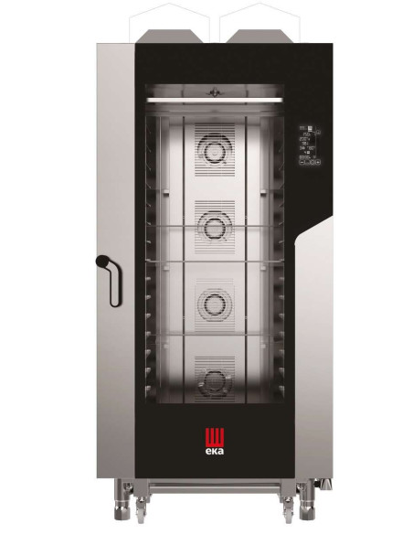 Horno a gas convección MILLENIAL BLACK MASK Pastelería/Panadería 16 bandejas 600x400 mm MKF1664GBM Línea Padova