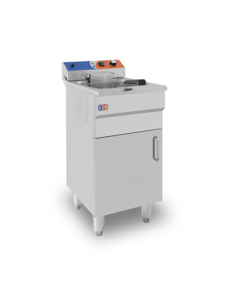 Freidora Eléctrica 14 litros CON MUEBLE de 360x530 x910h mm PEKIN EF-161VC