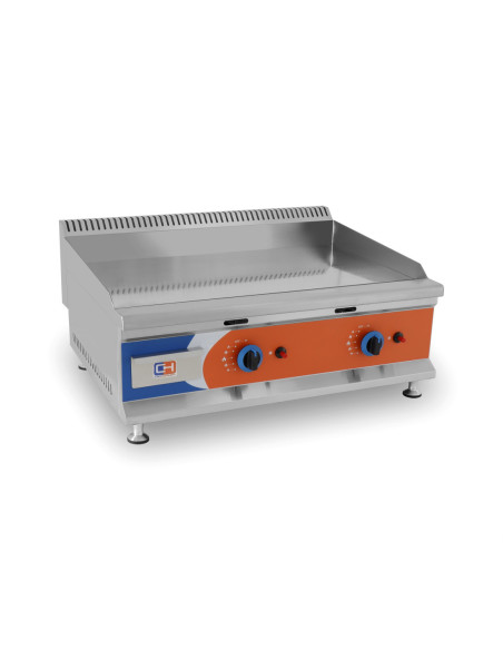 Frytops a Gas Propano Cromo Duro de 805x570x370h mm PEKIN GG-750D