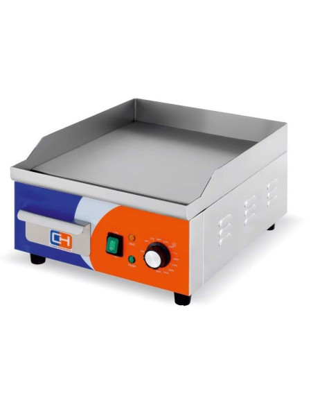 Plancha Eléctrica Acero Rectificado 10mm de 360x460x220h mm PEKIN EG-360