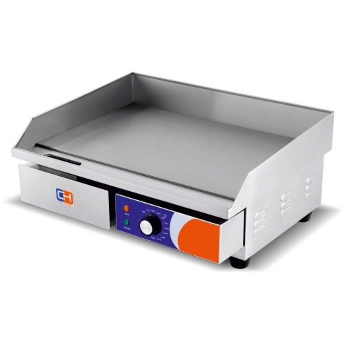 Plancha Eléctrica Acero Rectificado 8mm de 550x430x245h mm PEKIN EG-818