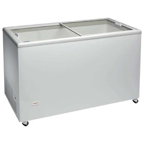 Congelador Horizontal Puerta Vidrio Corredera de 1503 x670 x895h mm AVEIRO ICE500NTVS. 67kg.