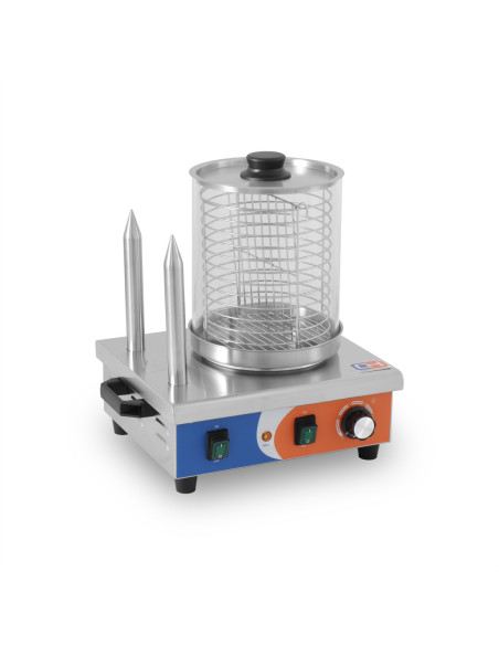 Máquina de Perritos 2 Pinchos de 390x290x410h mm PEKIN HDW-2