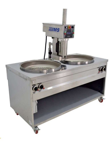 Freidora Eléctrica para churros 1550X800X850h 2 calderos de 600mm Línea Estambul DTM4