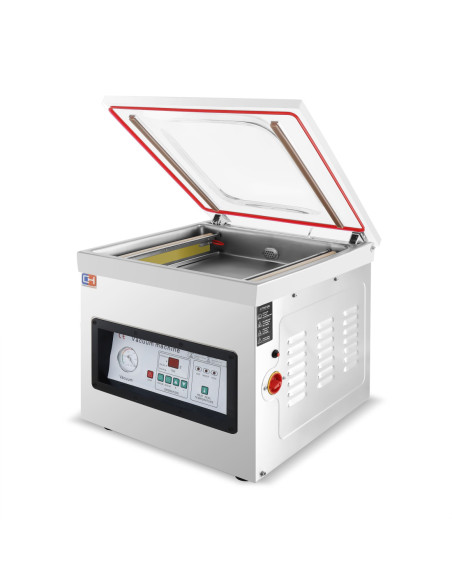 Envasadora de Vacío 2 Barras Soldadura 400mm de 550x490x590h mm PEKIN DZ-400T