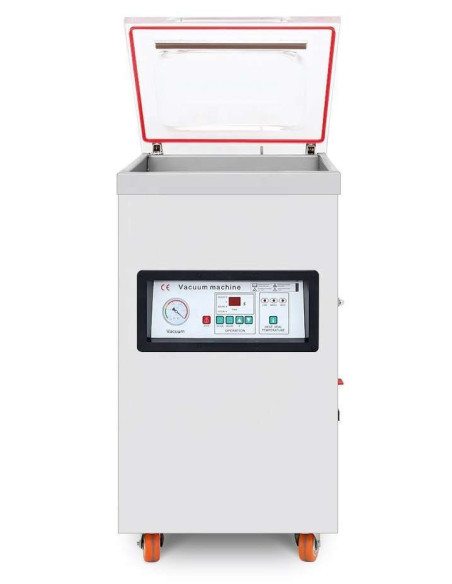 Envasadora de Vacío con Mueble 2 Barras Soldadura 400mm de 550x490x970h mm PEKIN DZ-400F