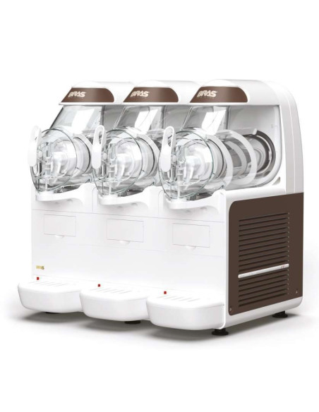 Granizadora Multifunción 3 cubas de 6+6+6  litros BRASB-FROZEN6-3 SMART