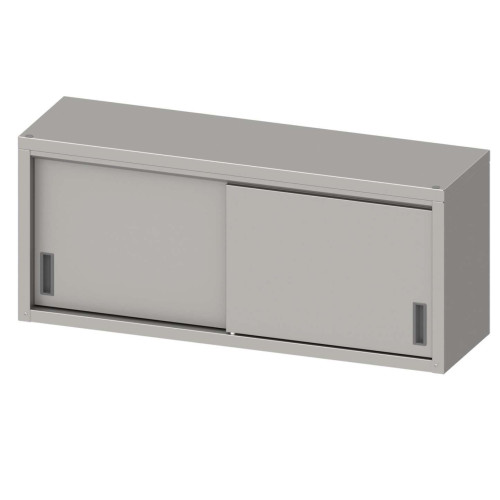 Armario de pared  acero inoxidable AISI 201 con puertas correderas 1400x400x600 mm AP144 Línea Varsovia (951724140)