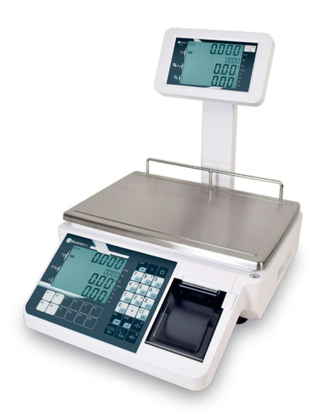 Balanza Comercial 30Kg con Impresora 4 Vendedores STI30 BAXTRAN (261078 )