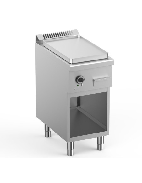 Frytop Eléctrico Acero Rectificado 40 cm con Mueble Potencia 4kW ELFTE74ALF START LINE