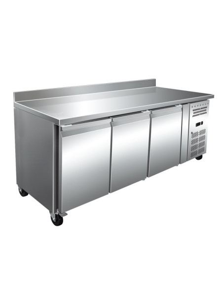 Mesa Refrigerada Snack Acero Inoxidable 3 Puertas 1795x600x960h mm PEKIN SNACK3200TN