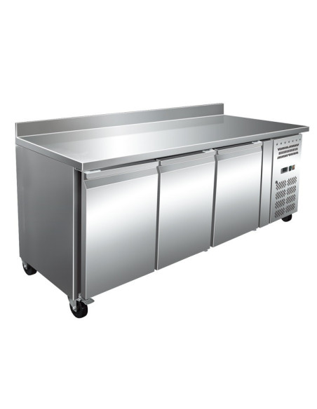 Mesa Congelados Snack Acero Inoxidable 3 Puertas 1795x600x960h mm PEKIN SNACK3200BT