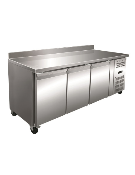 Mesa Refrigerada GN1/1 Acero Inoxidable 3 Puertas 1795x700x960h mm PEKIN GN3200TN