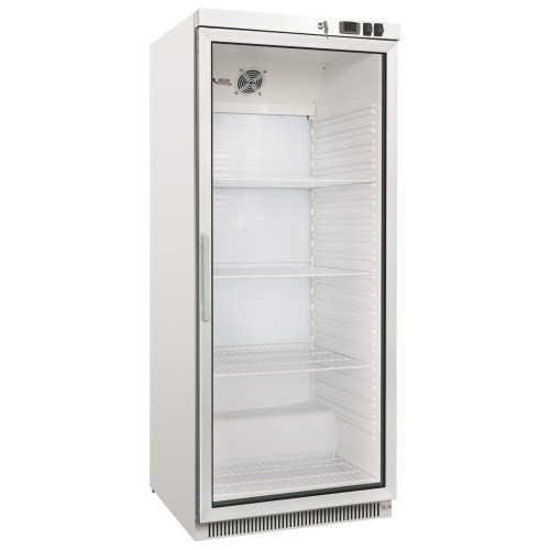 Armario Refrigerado GN2/1 600 litros 1 Puerta de Vidrio de 775x750 x1850h mm PEKIN DR600G