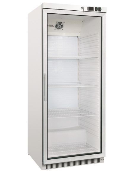 Armario Refrigerado GN2/1 600 litros 1 Puerta de Vidrio de 775x750 x1850h mm PEKIN DR600G
