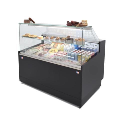 Vitrina Refrigerada Expositora de 1 metro Fondo 973 mm Frío Estático Línea CORDOBA VRE-100