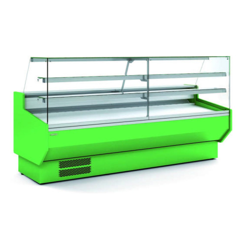 Vitrina Refrigerada Cristal Recto pastelería Fondo 900 dim.2025x940x1235h mm Línea Córdoba VEPD-9-20-RR