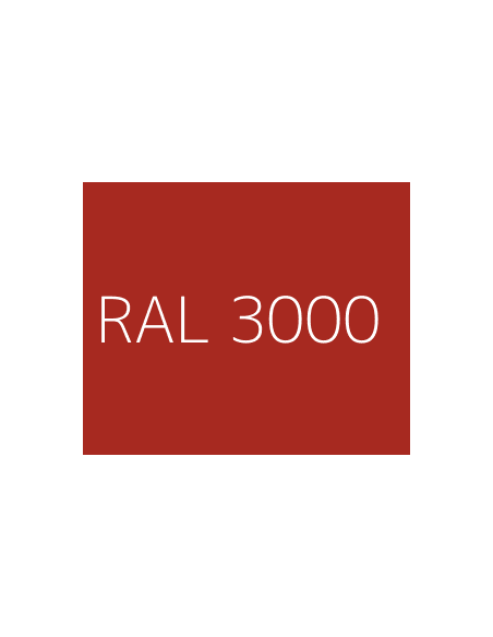 Decoración Color Rojo Frente vitrina VRE/V-200