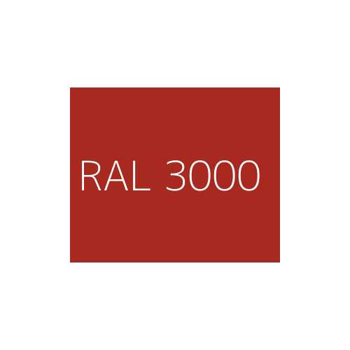 Decoración Color Rojo Frente vitrina VRE/V-250