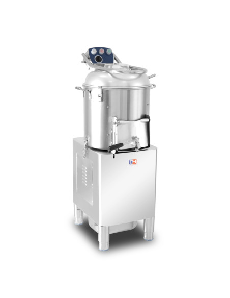 Peladora de Patatas de 20 Kg con Producción 190Kg/h PEKIN PP-20