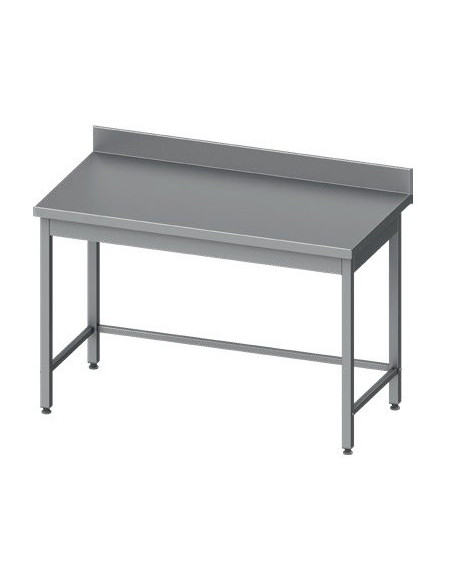 Mesa Mural acero inoxidable AISI 201 sin estante 1000x700x850 mm MM107S Línea Varsovia (950027100)