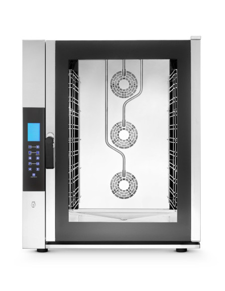Horno eléctrico convección TOUCH CONTROL con VAPOR 11 bandejas GN1/1 EKF1111TC Línea Padova