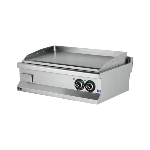 Fry tops Eléctrico sobremesa liso acero rectificado 12 mm 10,8 kW 900x635x285h mm EMP6IE030 Línea 600 Estambul