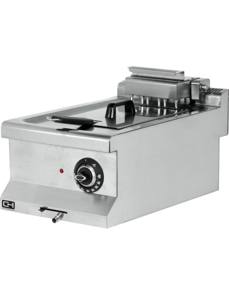 Freidora eléctrica sobremesa 10 litros 7,2 kW 400x635x285h mm EMP6FE010 Línea 600 Estambul