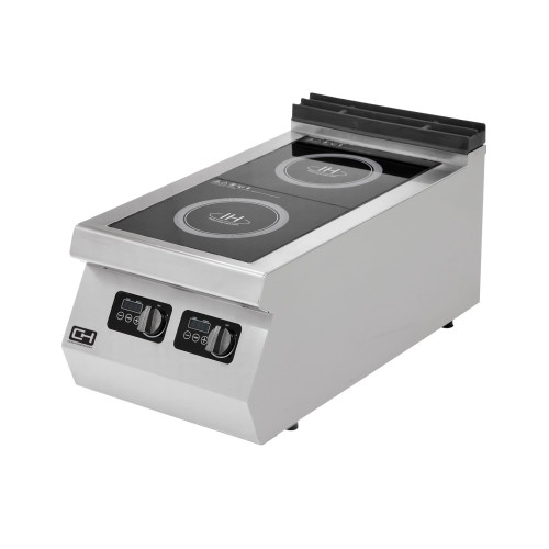Cocina Inducción Sobremesa 2 Zonas 2 x 3 kW 400x730x300h mm EMPPLS7IND010 Línea 700 Estambul