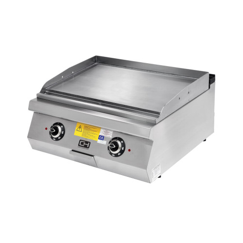 Frytops Eléctrico Cromo Duro Sobremesa 8,4 kW 800x730x300h mm EMPPLS7IE020K Línea 700 Estambul
